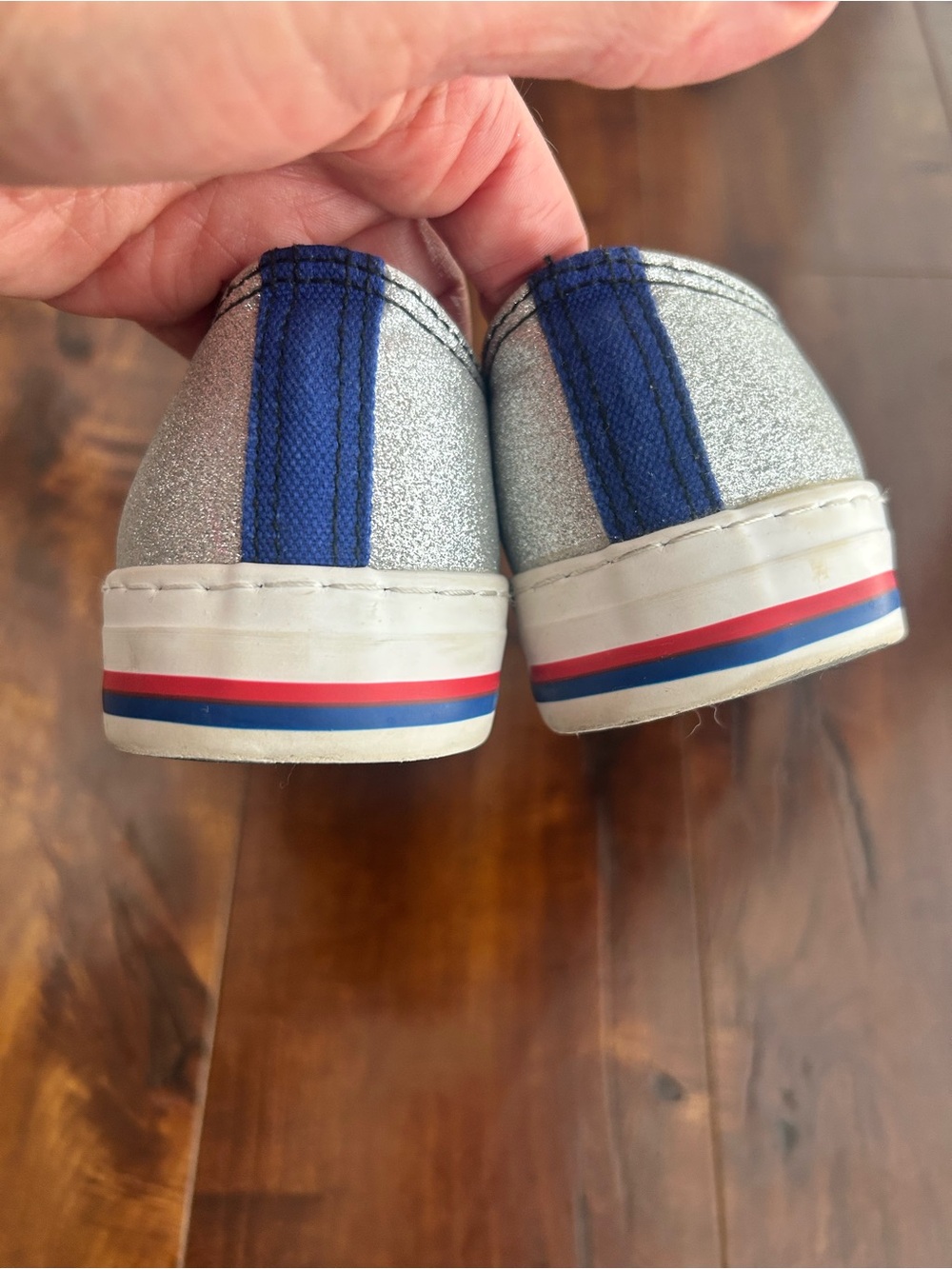 FOCO NY giants glitter low top sneakers 8 - Picture 5 of 9